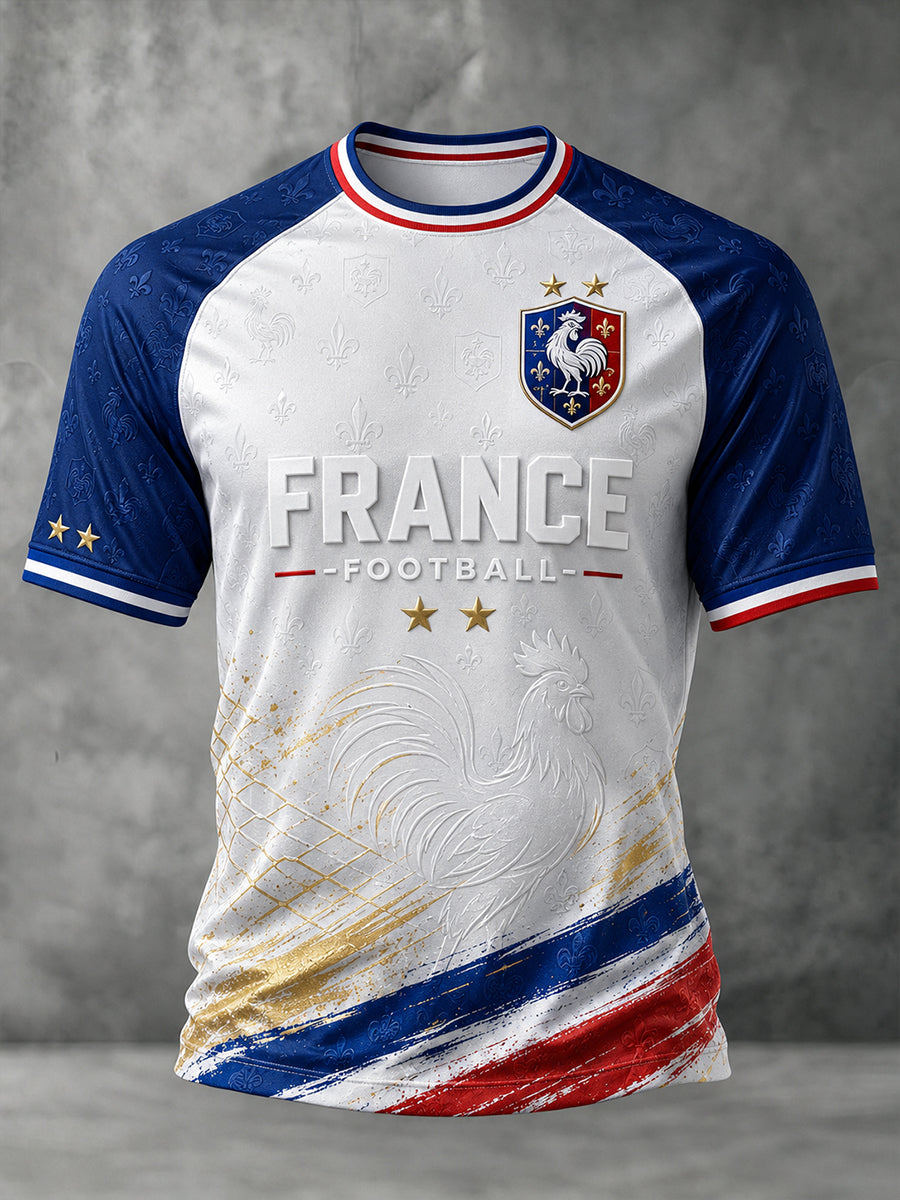 T-shirt manches courtes France Football pour homme