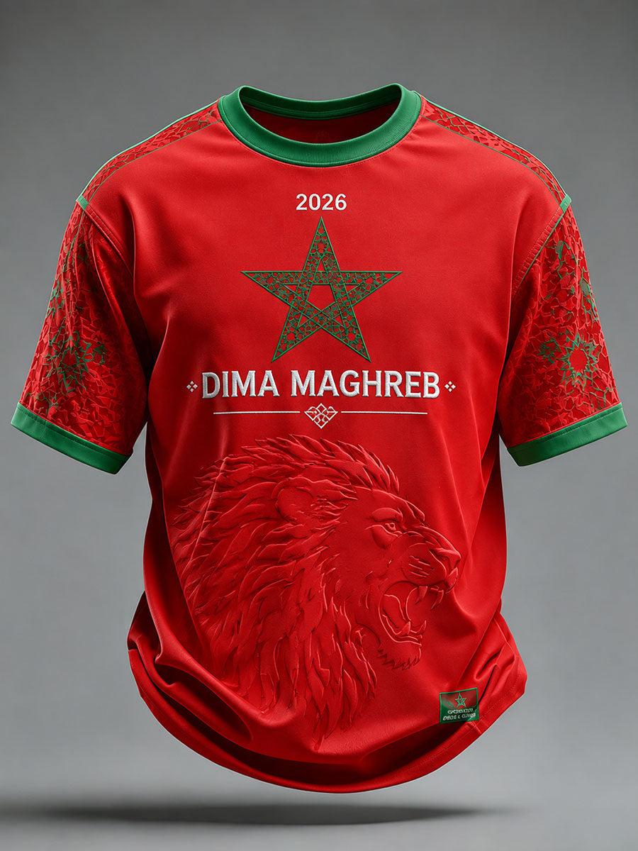 T-shirts de football du Maroc pour hommes