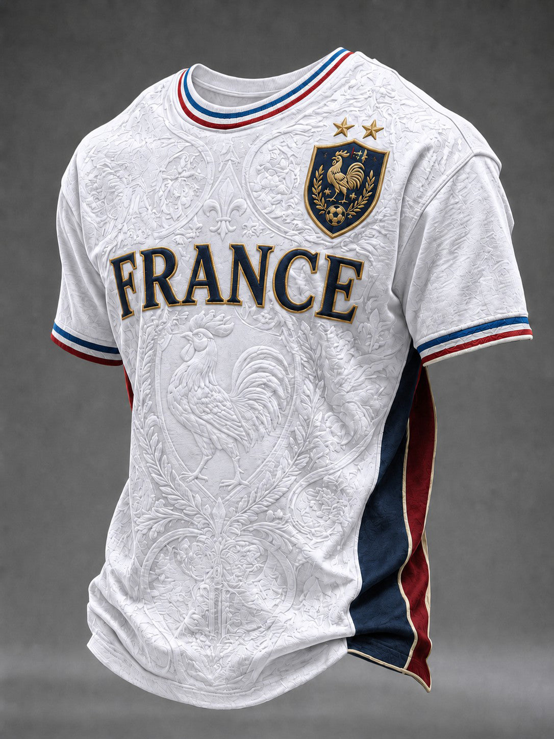 T-shirt homme imprimé France Football