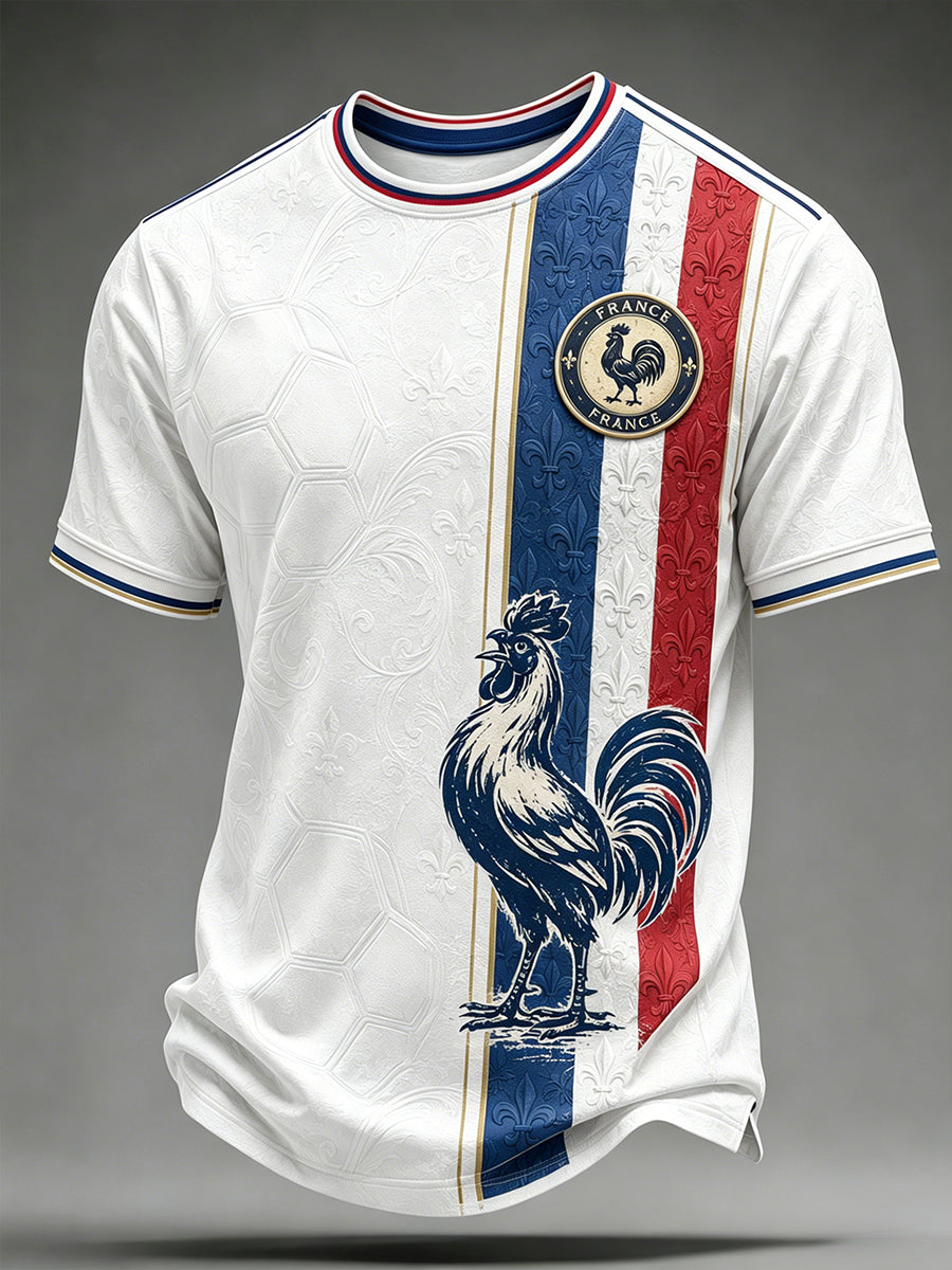 T-shirt manches courtes France Football pour homme