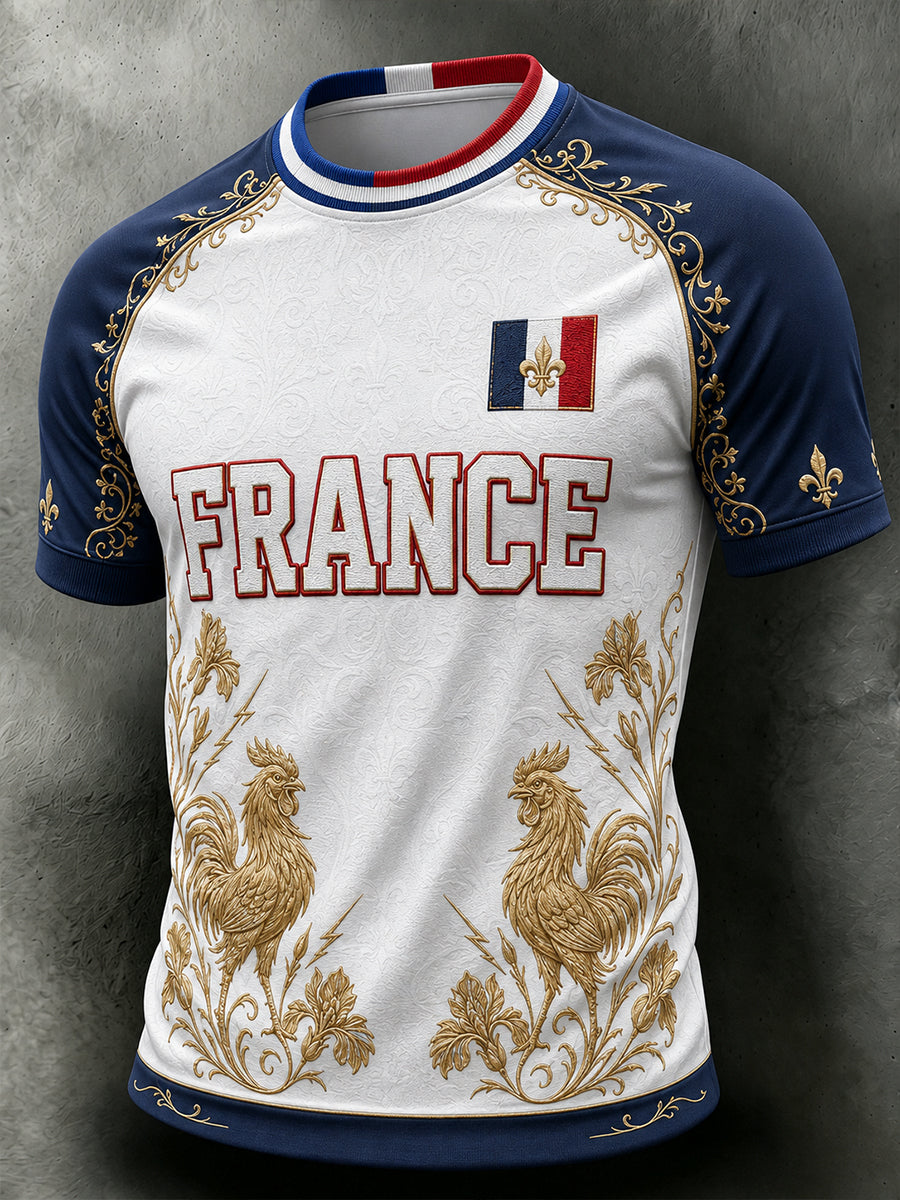 T-shirt manches courtes France Football pour homme
