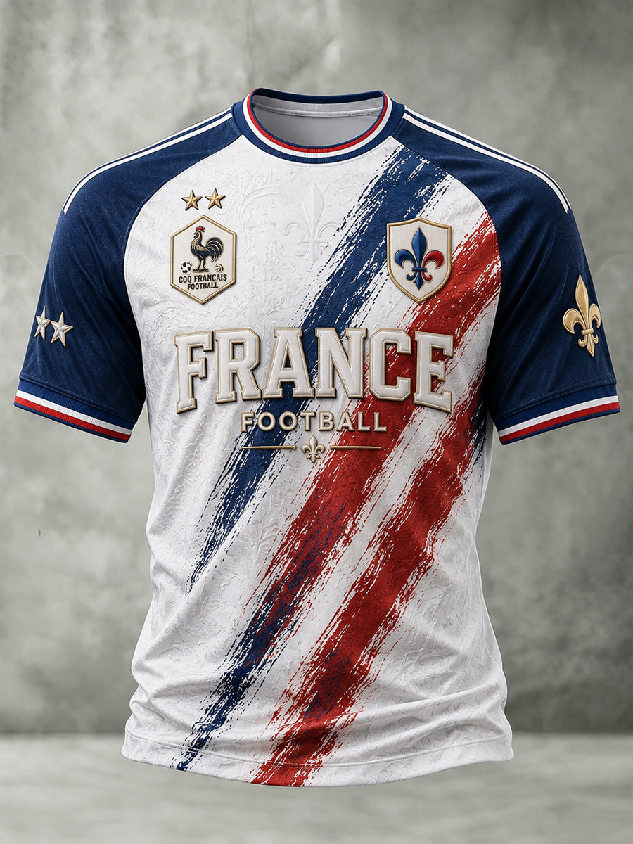 T-shirt manches courtes France Football pour homme