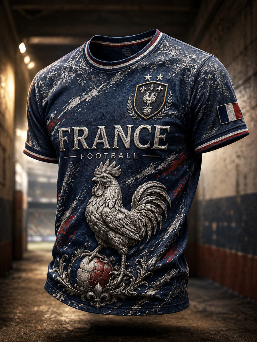 T-shirt manches courtes France Football pour homme
