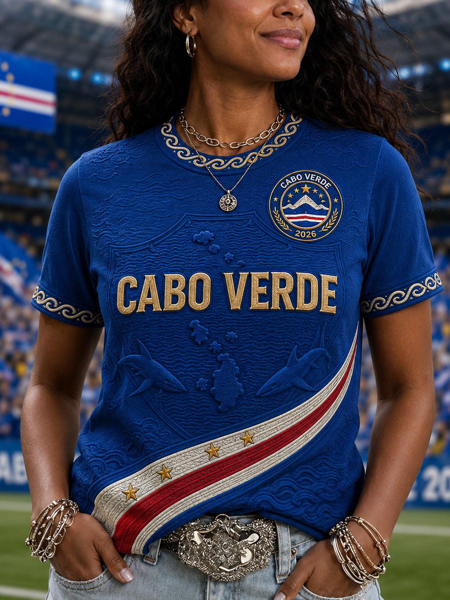 T-shirt décontracté imprimé pour femmes, cadeau idéal pour les fans de football