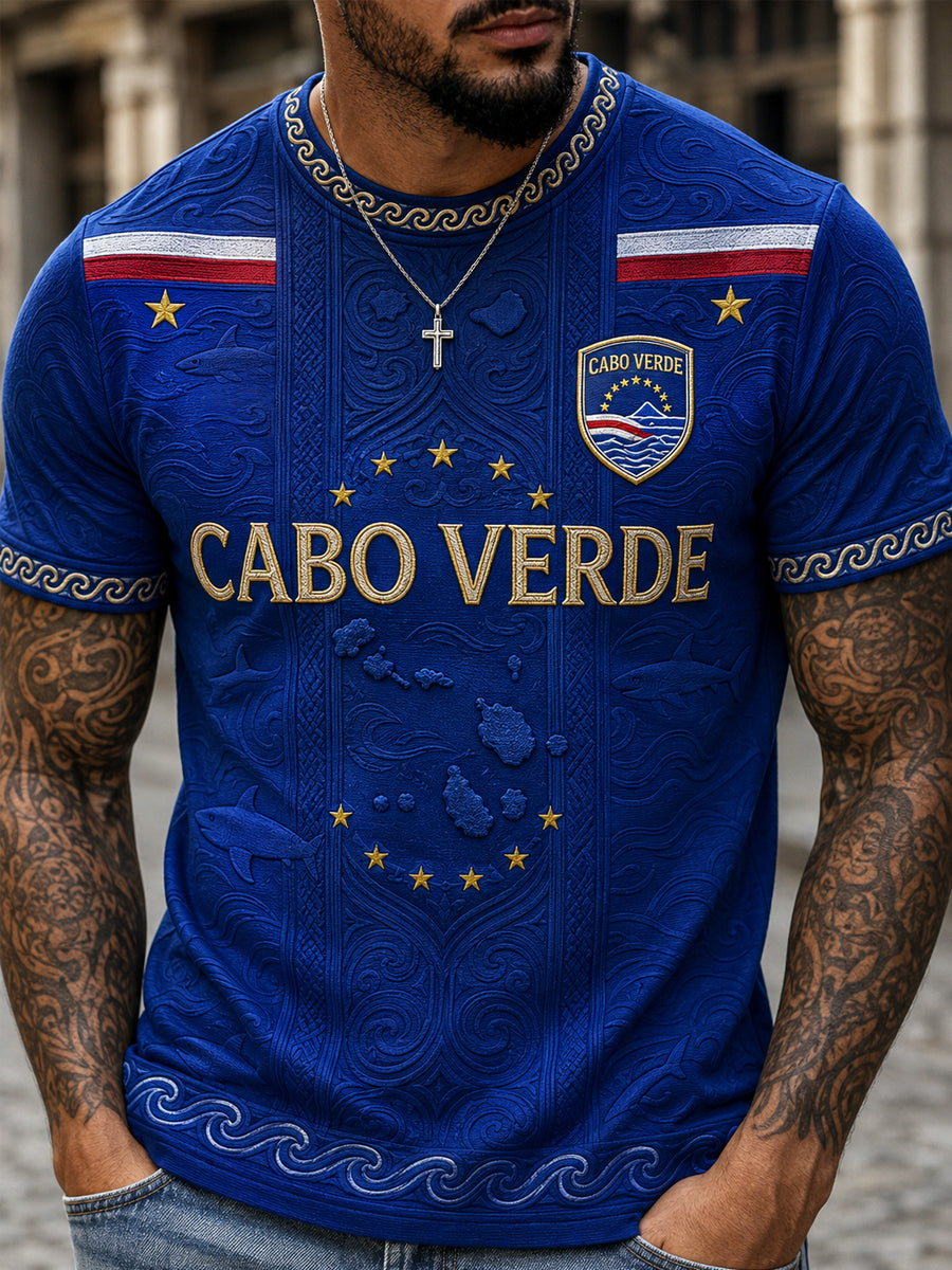 T-shirt décontracté imprimé pour hommes, cadeau idéal pour les fans de football
