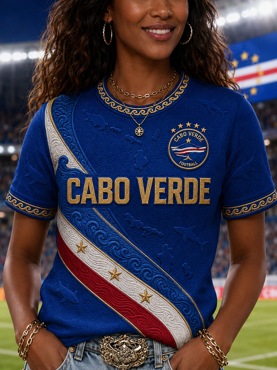 T-shirt décontracté imprimé pour femmes, cadeau idéal pour les fans de football