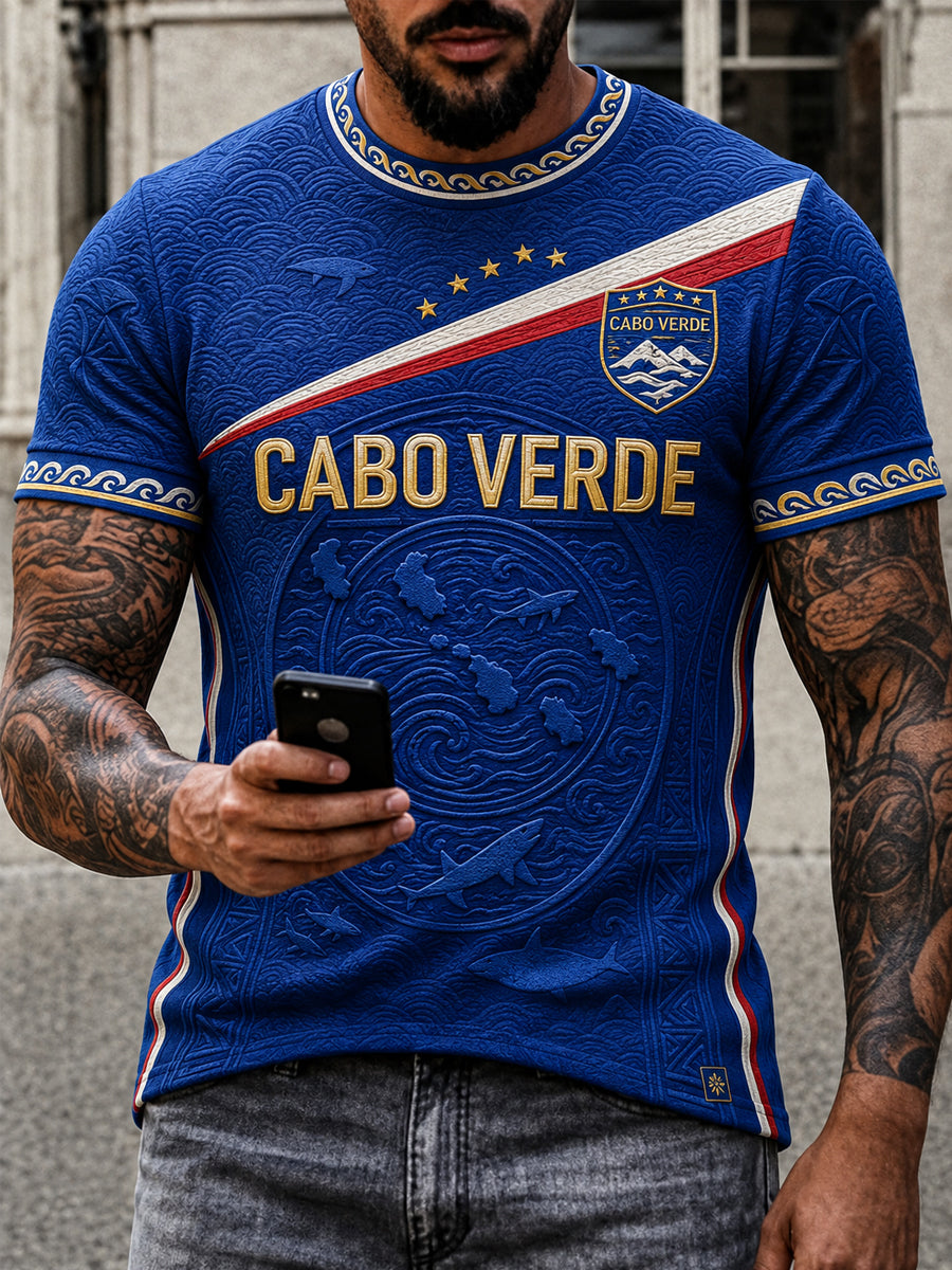 T-shirt décontracté imprimé pour hommes, cadeau idéal pour les fans de football