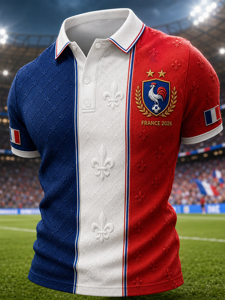 T-shirt manches courtes France Football pour homme