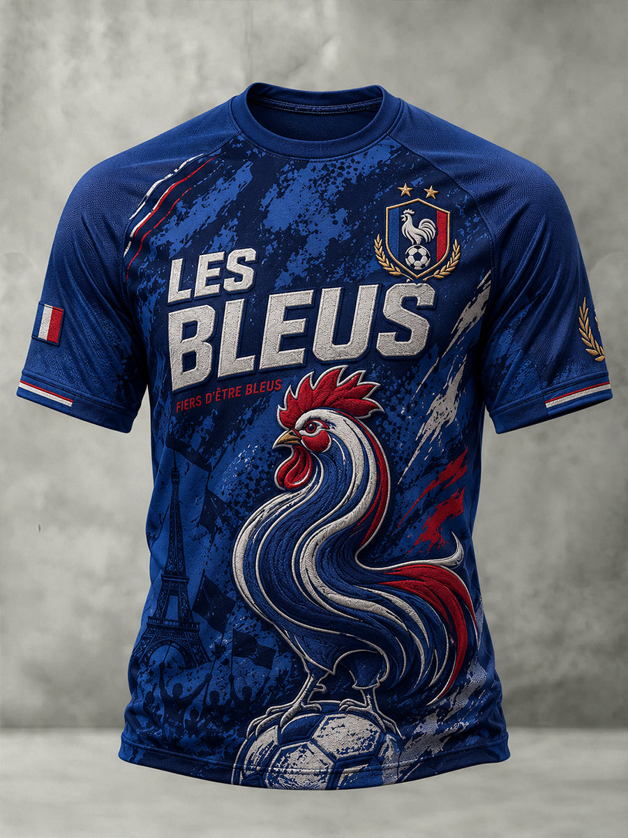 T-shirt manches courtes France Football pour homme