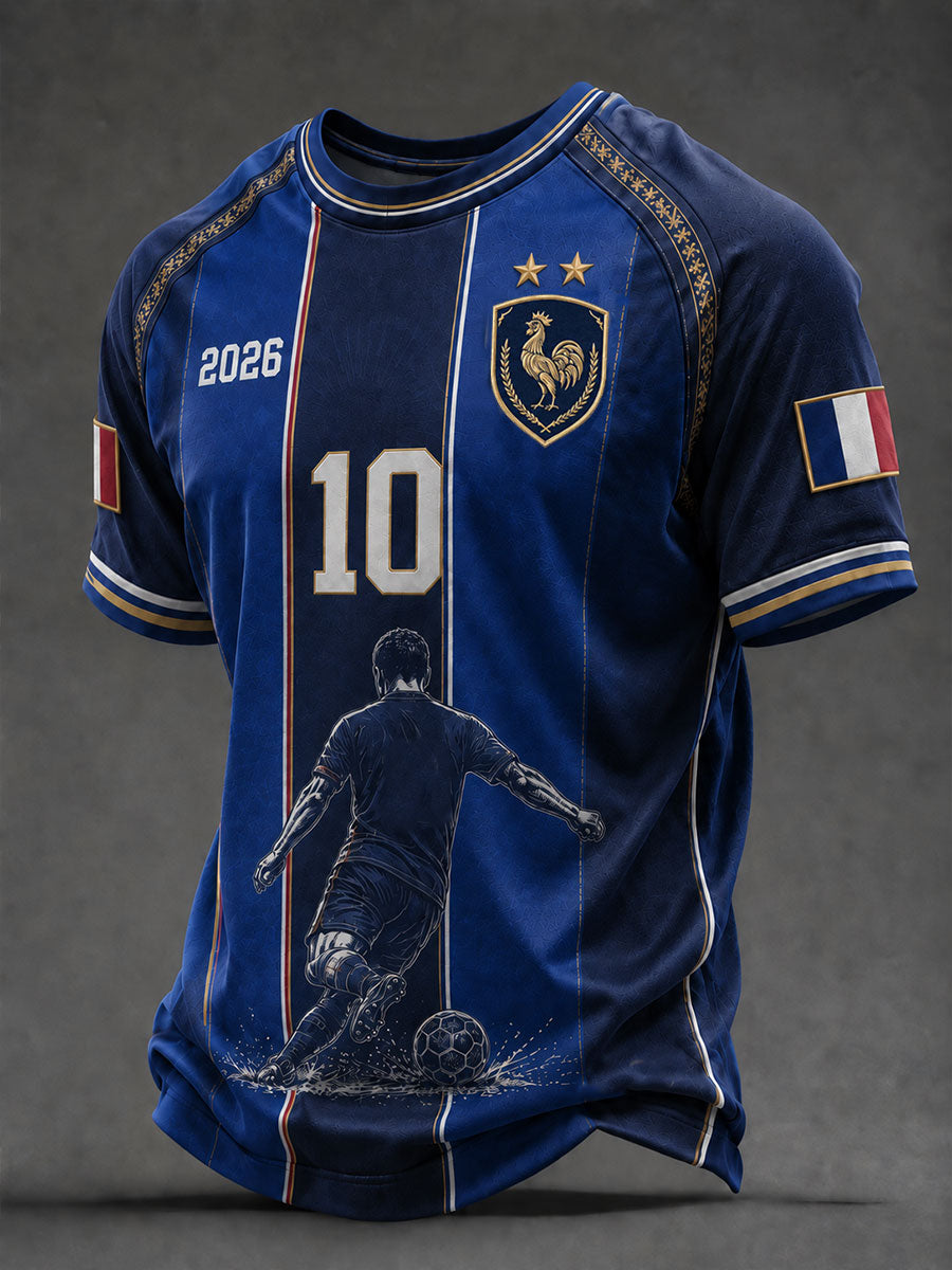 T-shirt à manches courtes France Football Homme