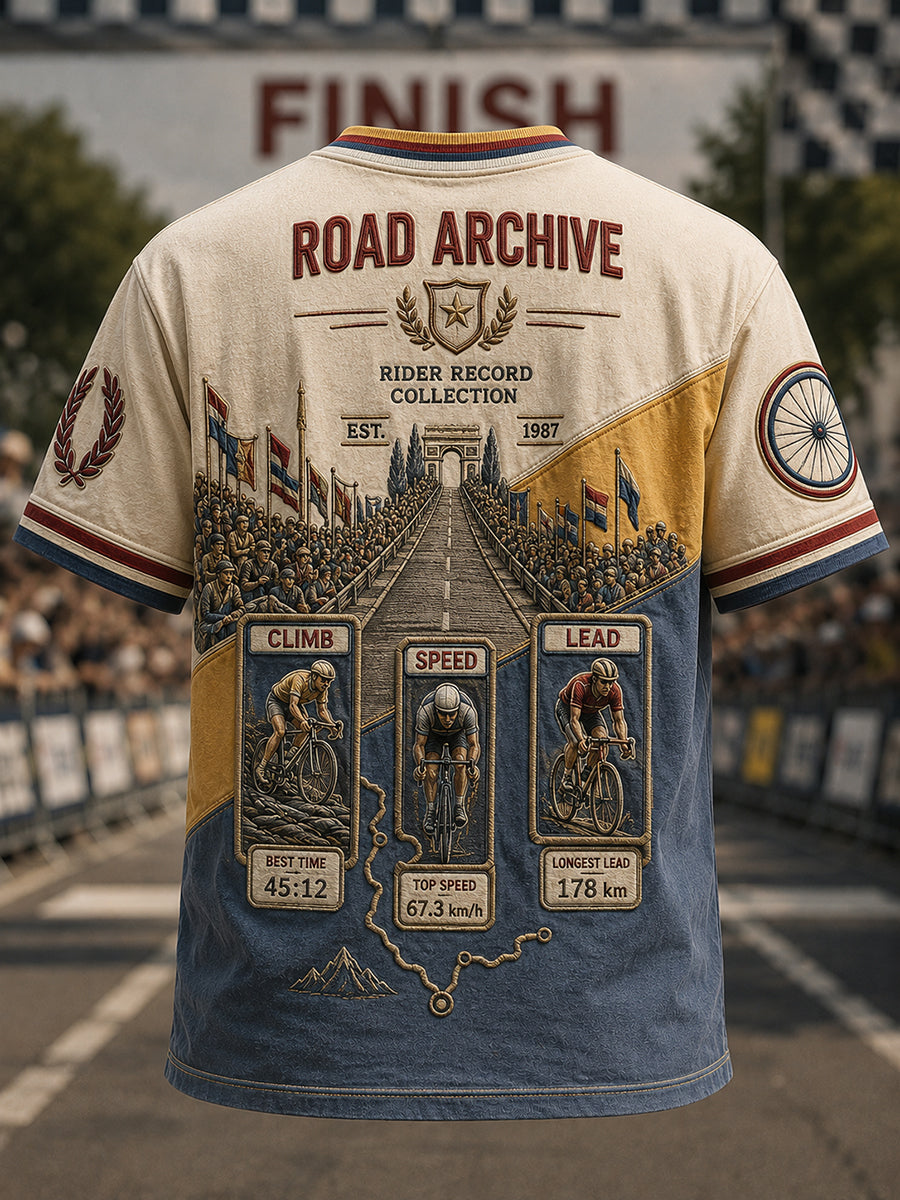 T-shirt manches courtes Tour de France pour homme