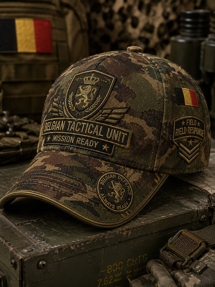 Chapeau pour homme de style vintage à motif d’inspiration militaire