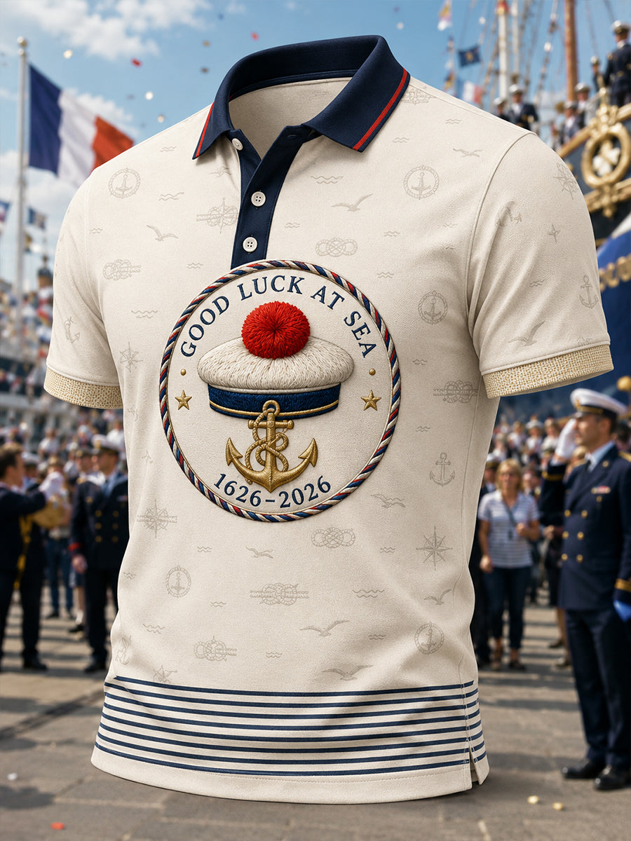 T-shirt manches courtes bleu marine pour homme