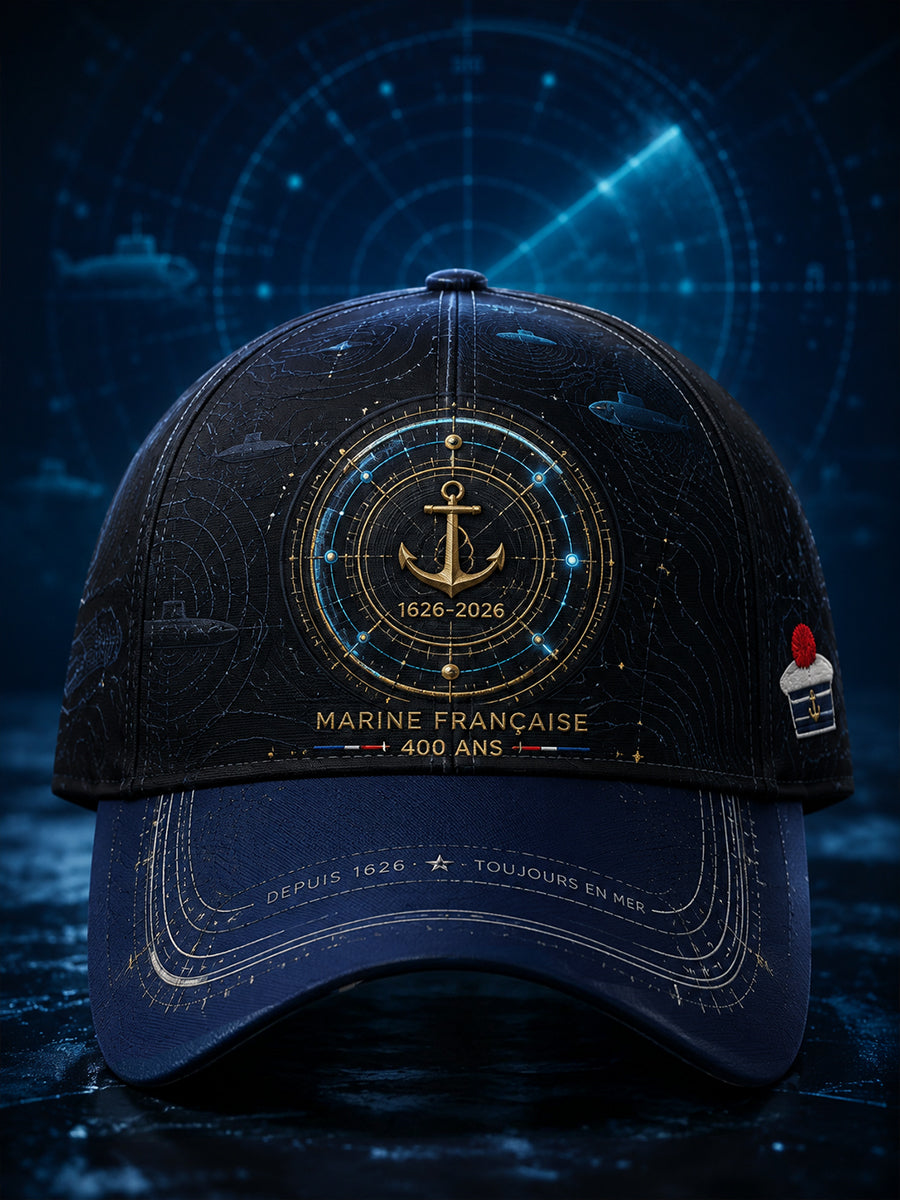 Chapeau de la Marine française unisexe