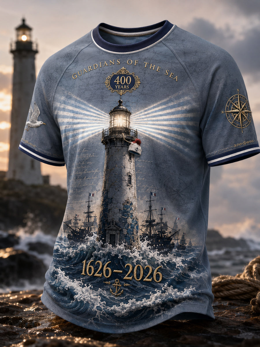 T-shirt à manches courtes bleu marine pour homme
