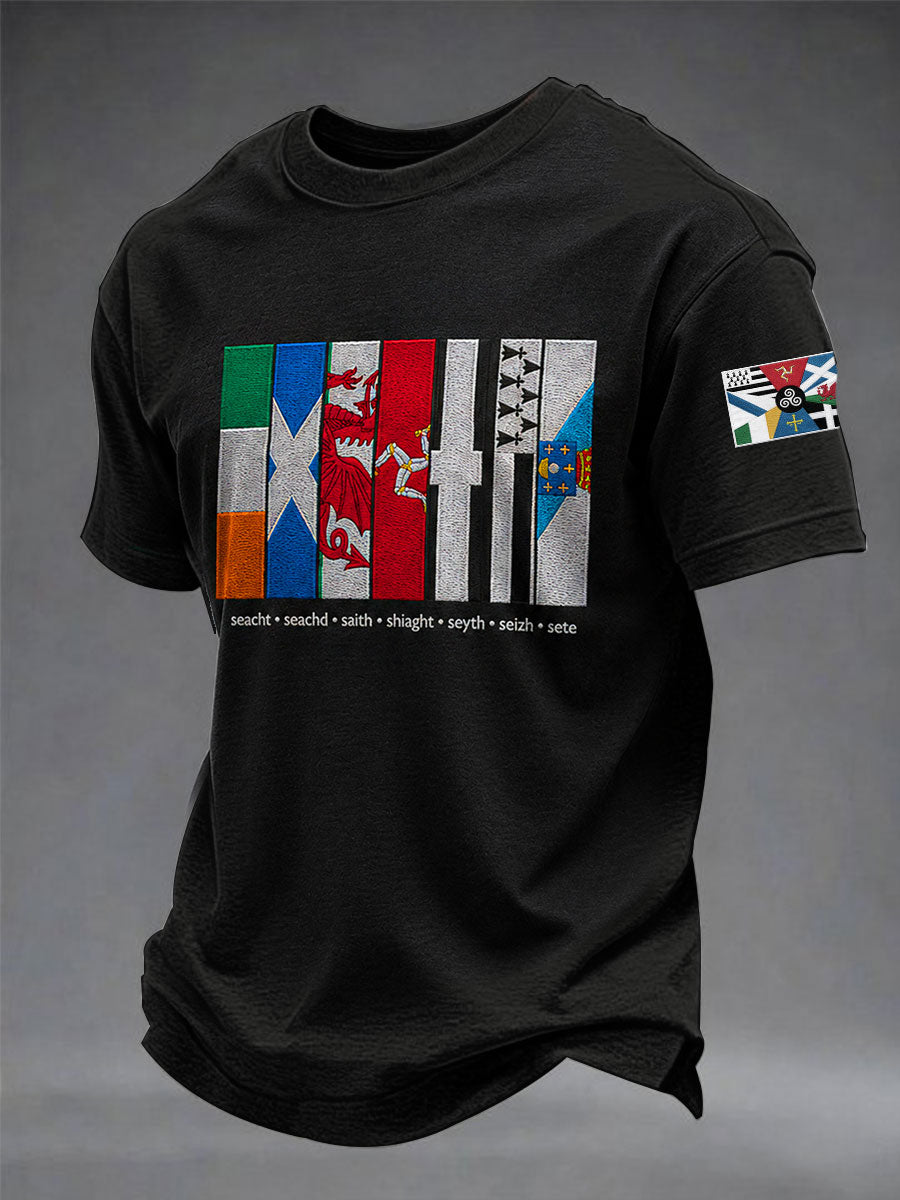 T-shirt à manches courtes Celtic Nation Homme