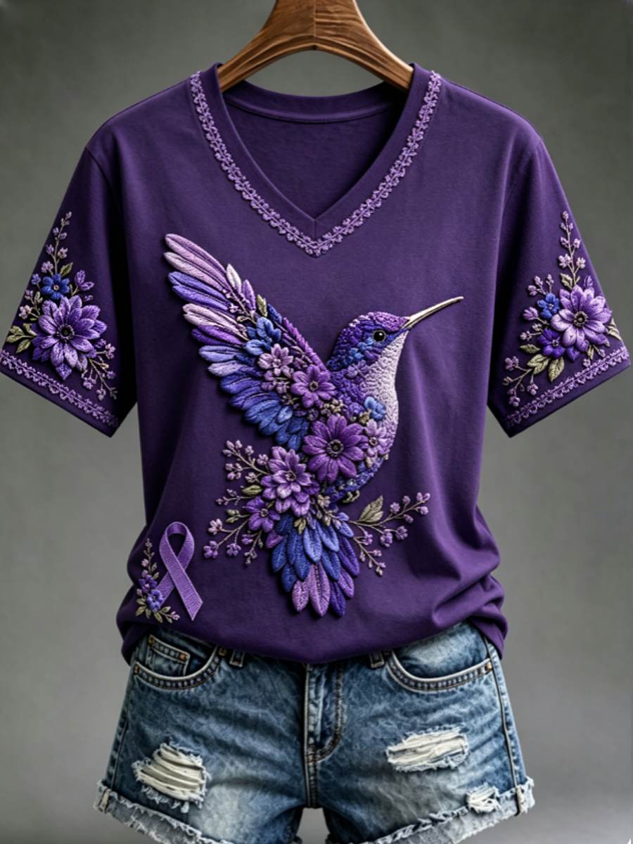 T-shirt à manches courtes pour femme