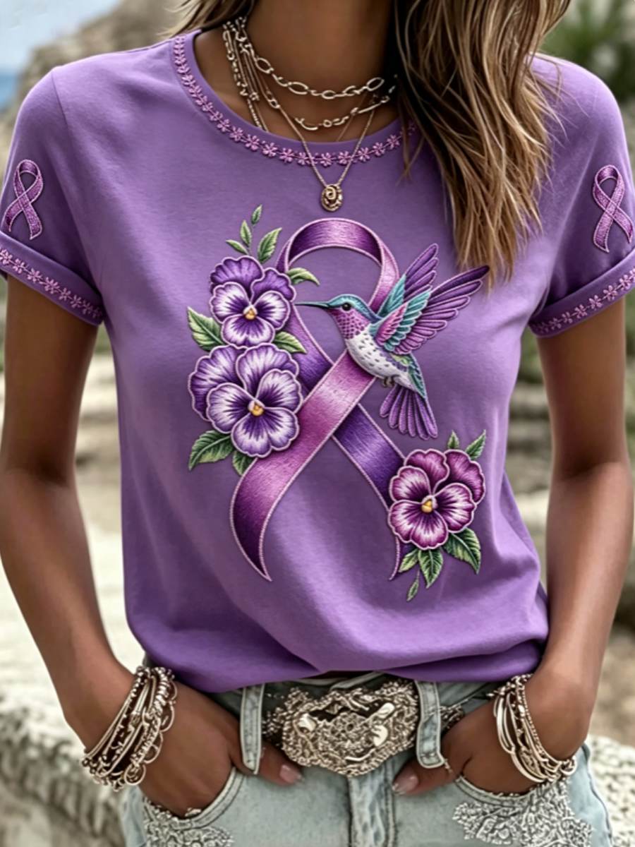 T-shirt à manches courtes pour femme