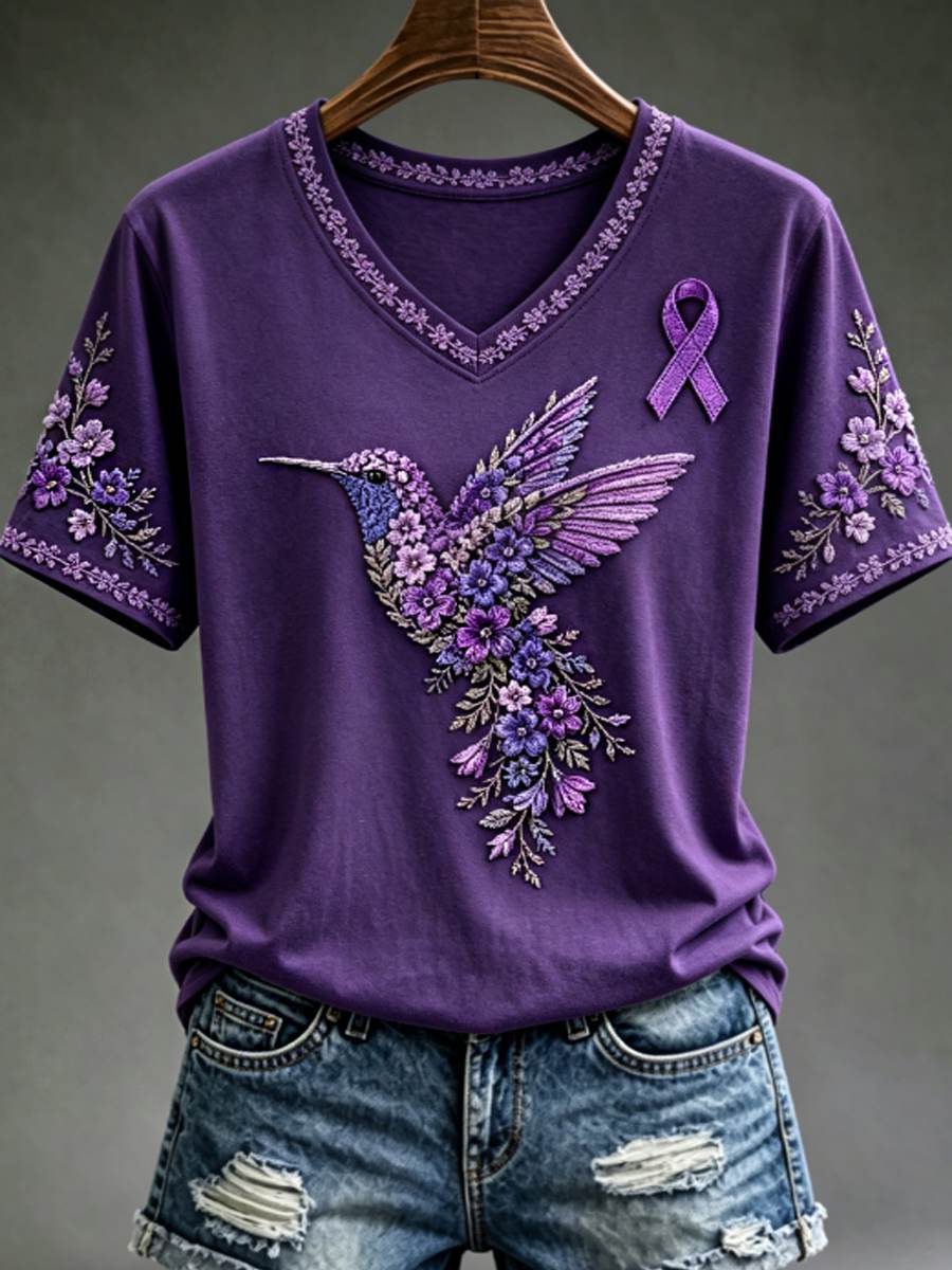 T-shirt à manches courtes pour femme