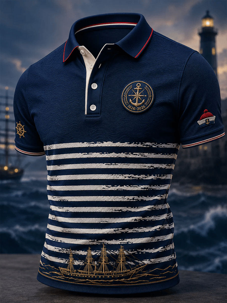 Chemise Marine Nationale Homme