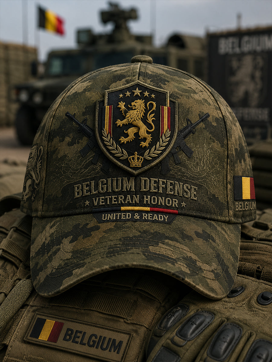 Chapeau pour homme à imprimé camouflage de style militaire