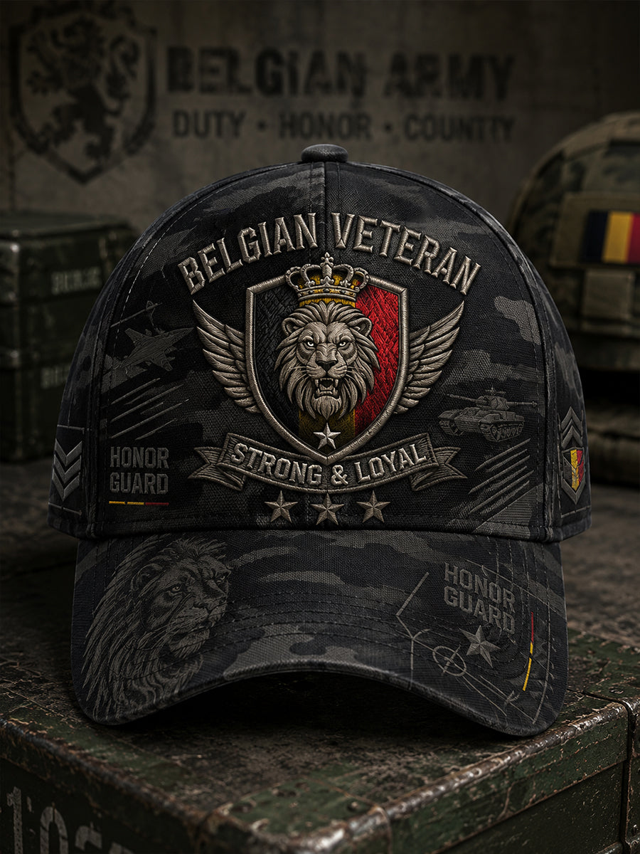 Chapeau pour homme à imprimé camouflage de style militaire