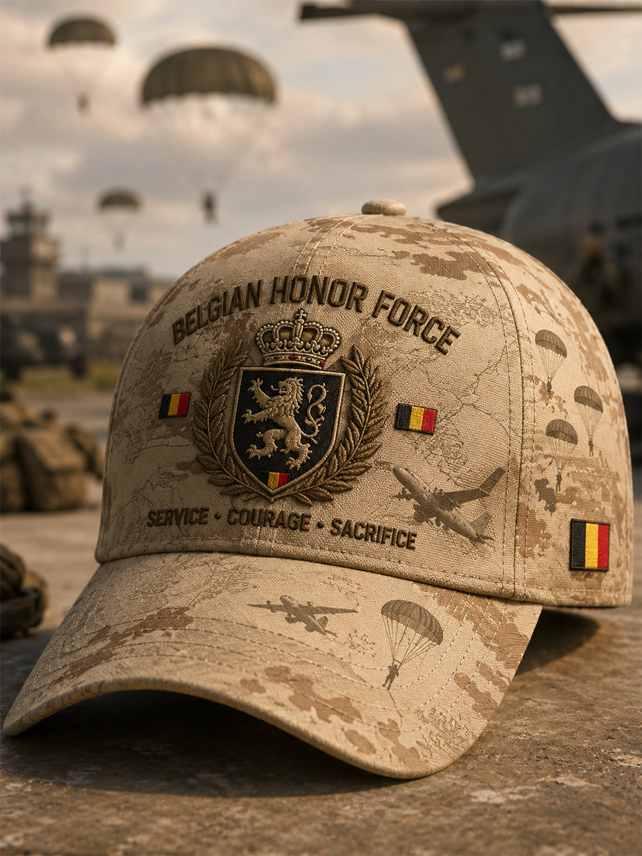 Chapeau militaire pour homme à imprimé camouflage