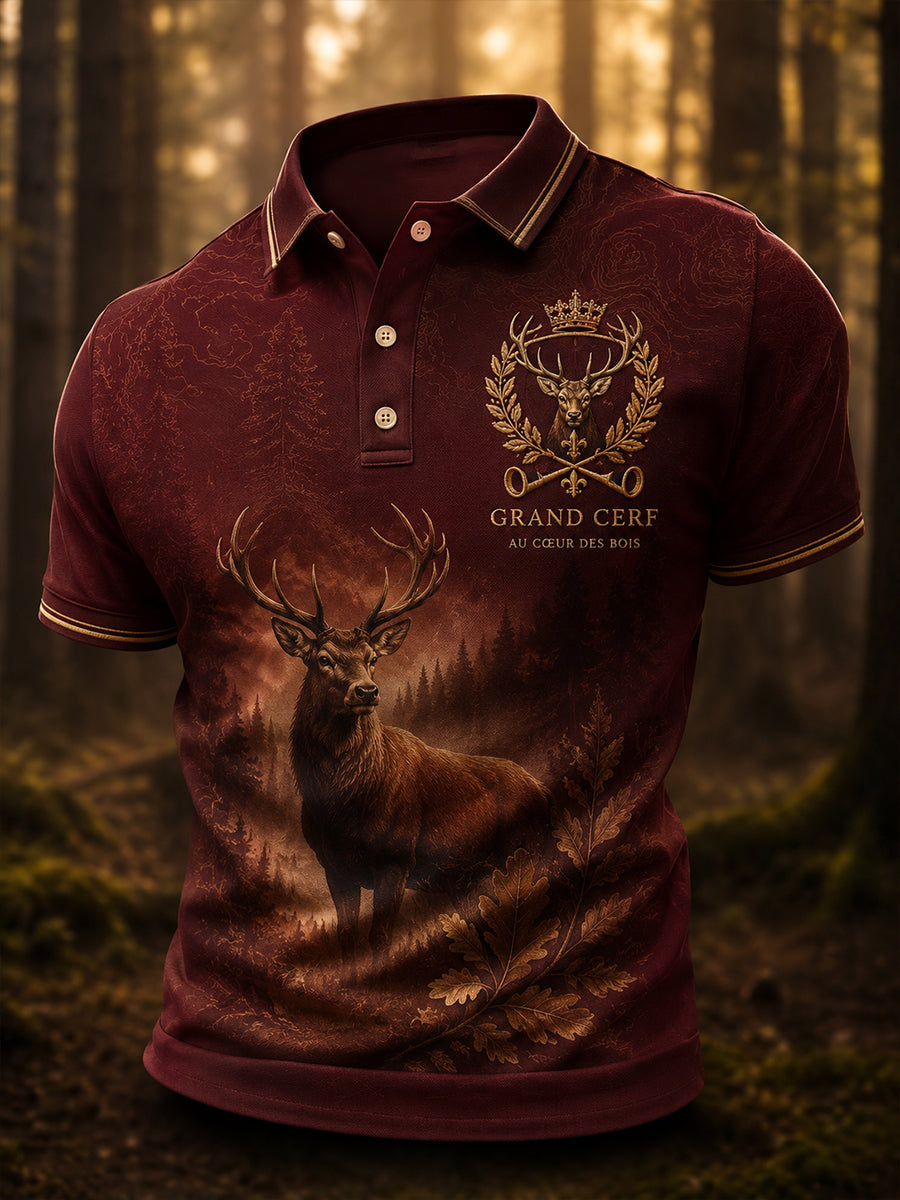 Chemise à manches courtes French Hunting Season Homme
