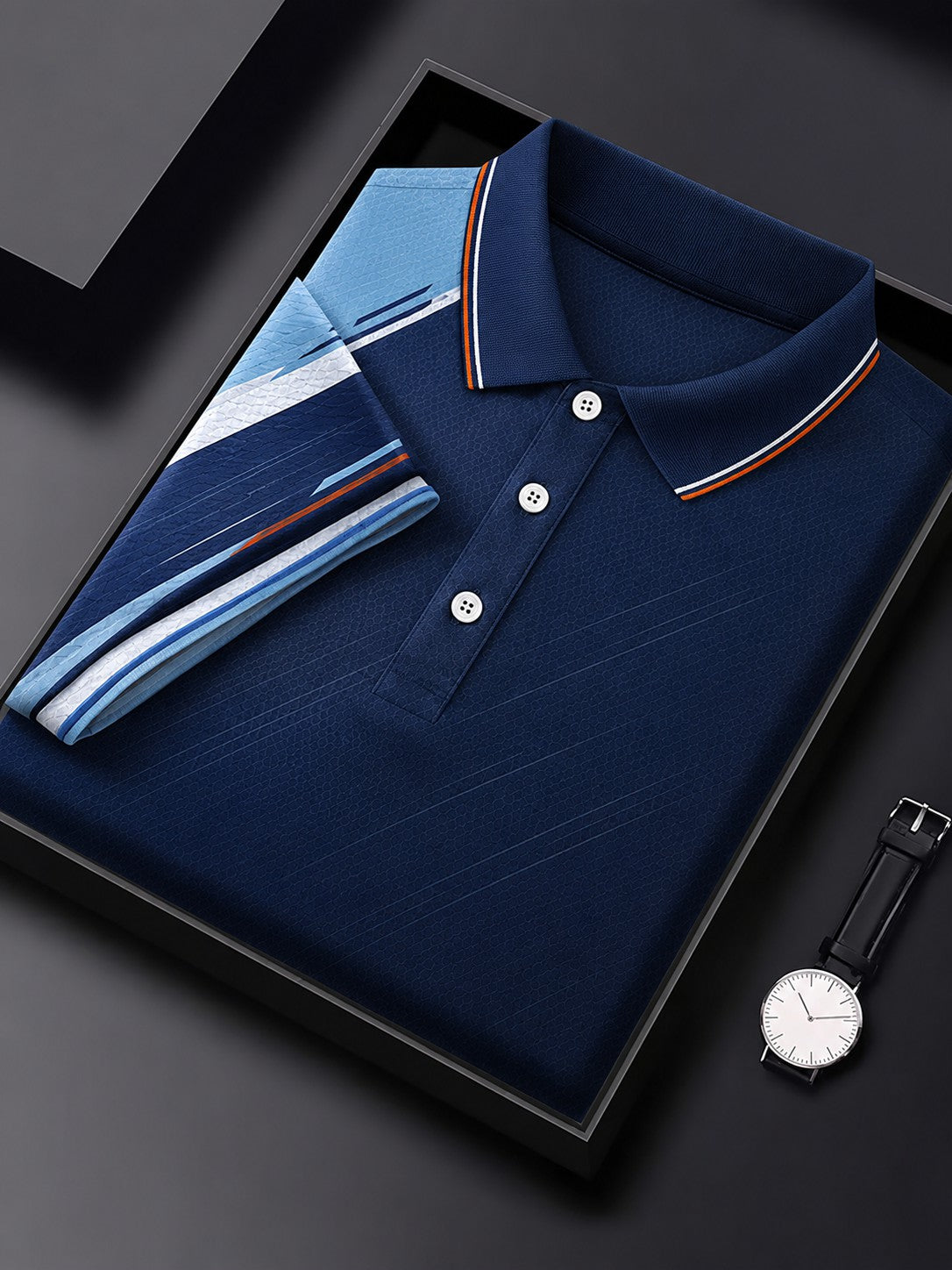 Chemise professionnelle imprimée pour homme
