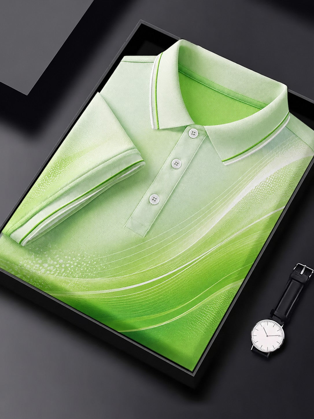 Chemise professionnelle imprimée pour homme
