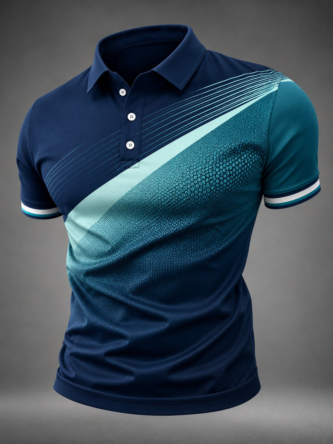 Chemise professionnelle imprimée pour homme