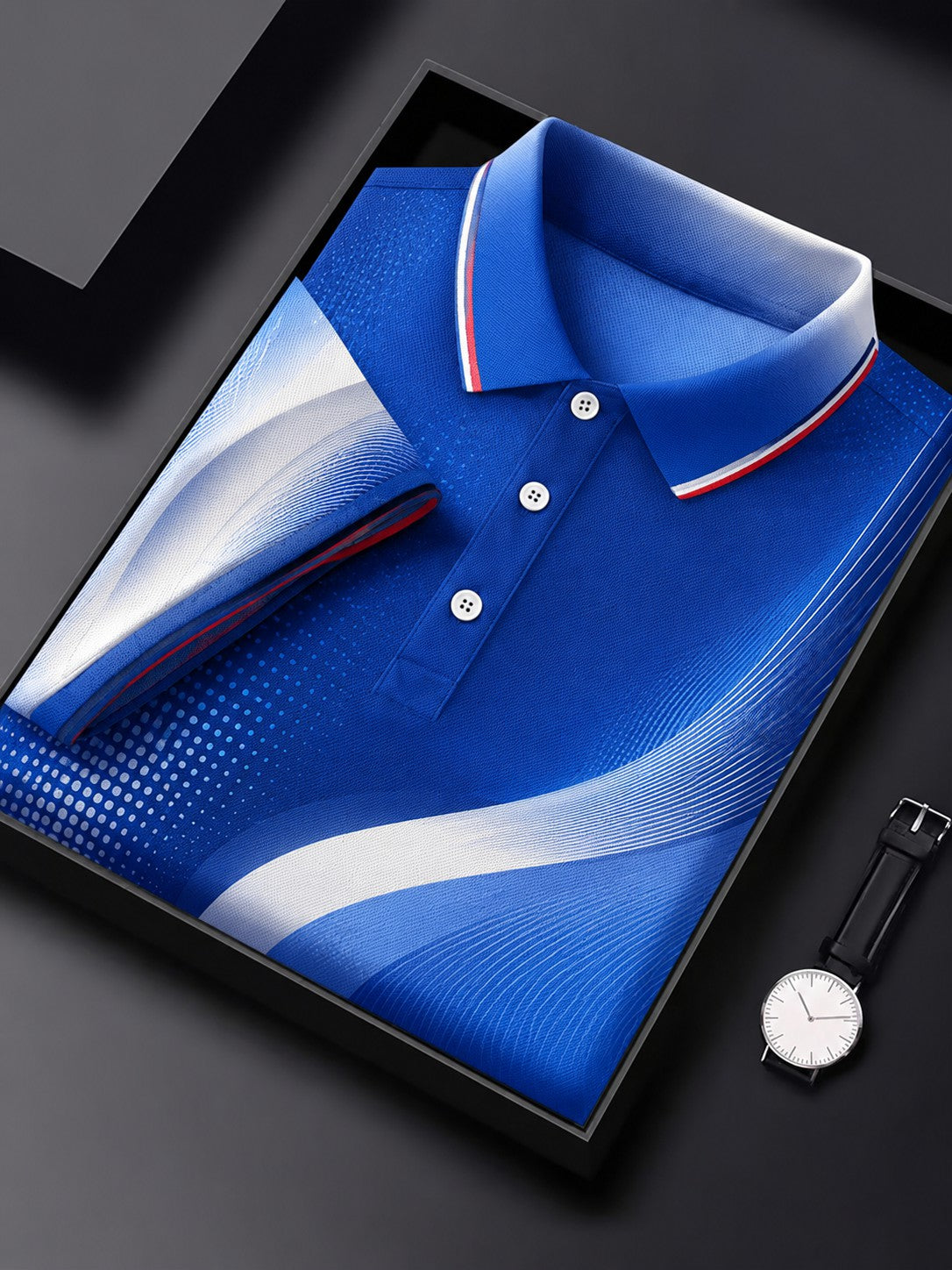 Chemise professionnelle imprimée pour homme