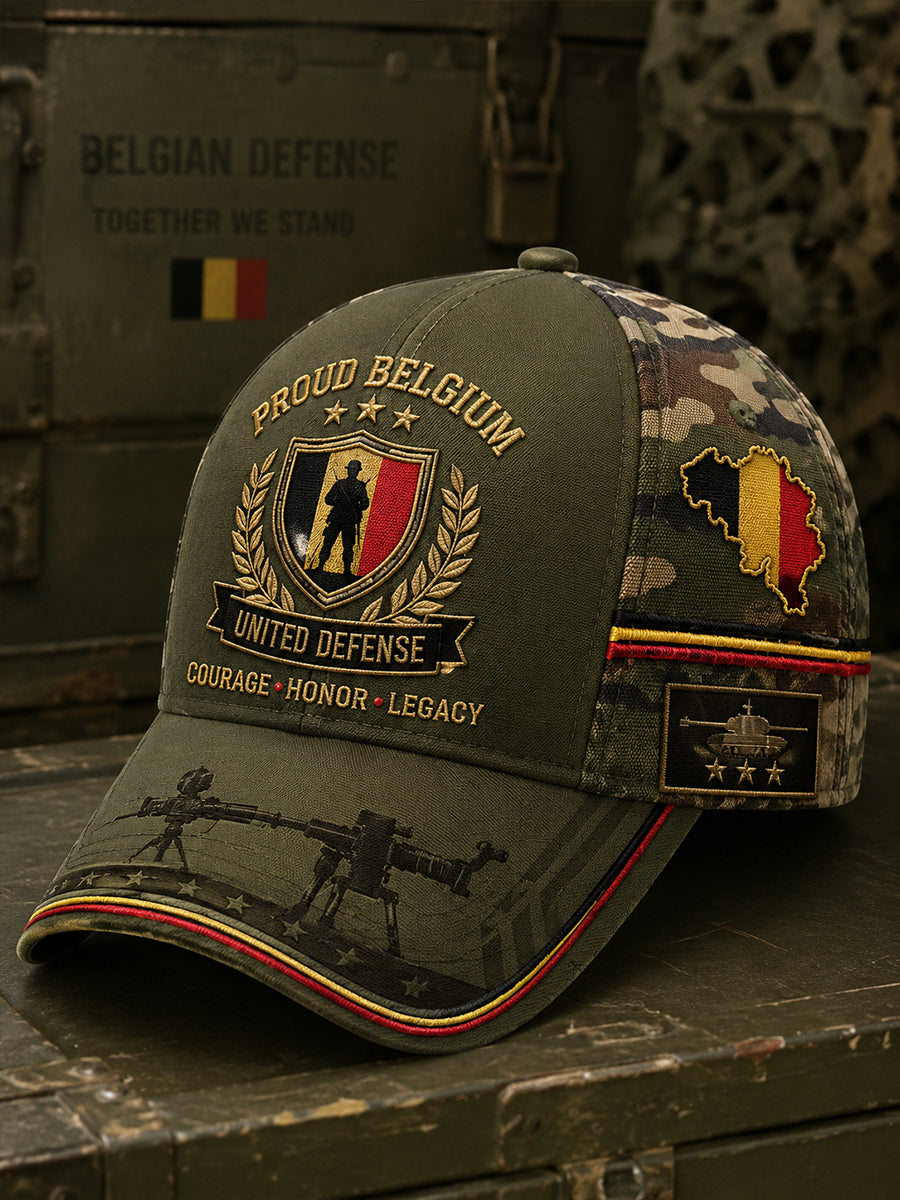 Chapeau camouflage vintage pour homme au motif militaire