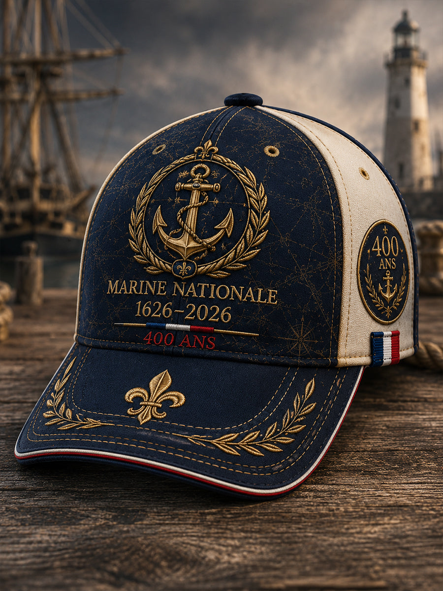 Chapeau de la Marine française unisexe