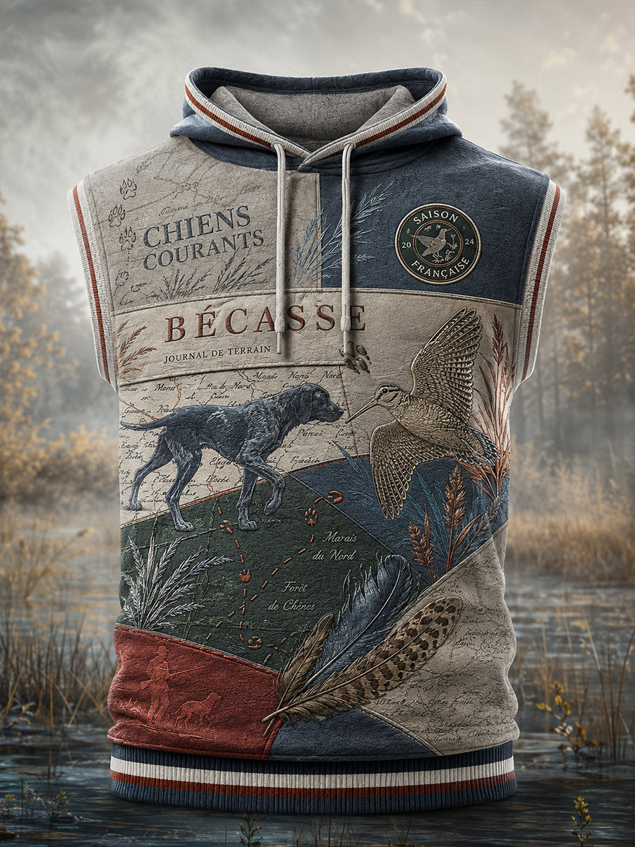 Veste à capuchon French Hunting Season pour homme