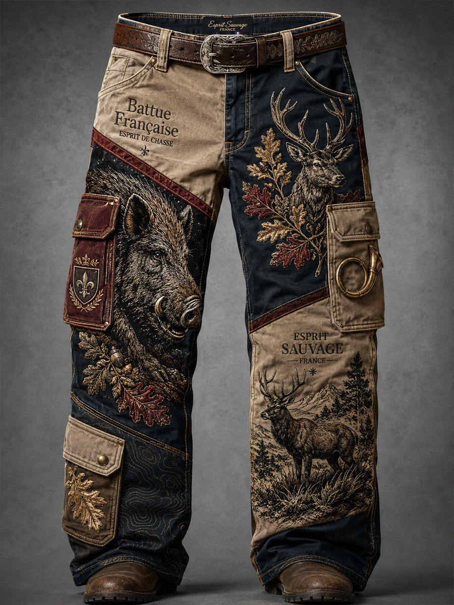 Pantalons de travail décontractés French Hunting Season pour hommes