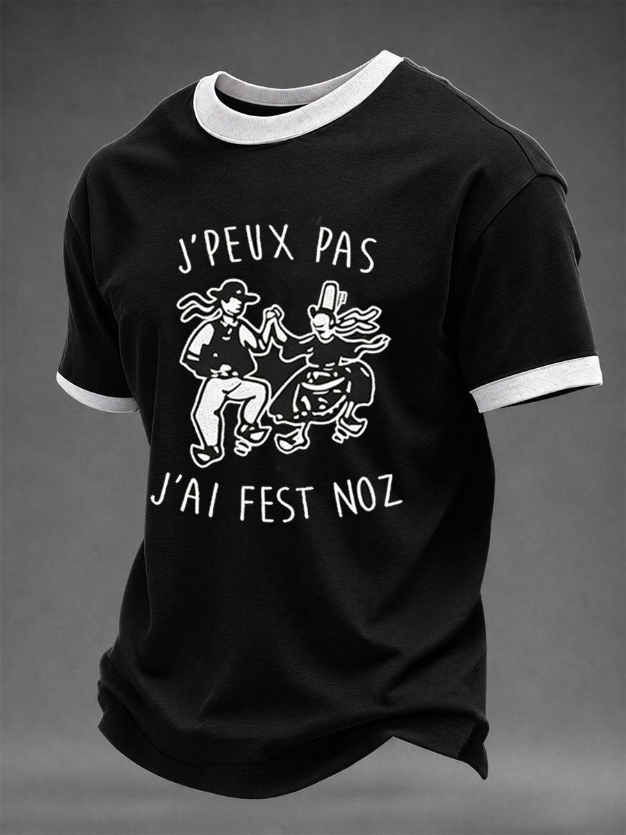 T-shirt J'PEUX PAS J'AI FEST NOZ Homme