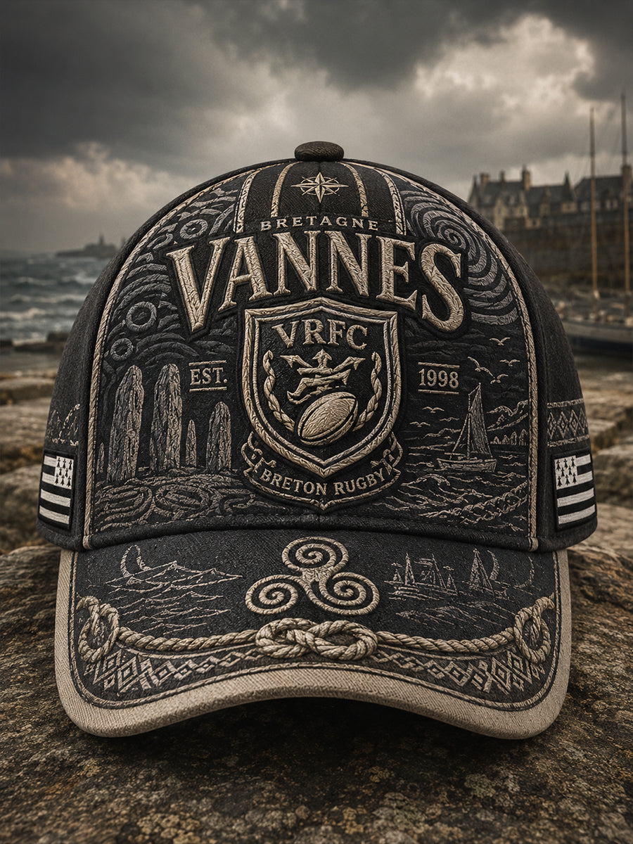 Chapeau unisexe pour les fans et les amoureux du rugby français RC Vannes
