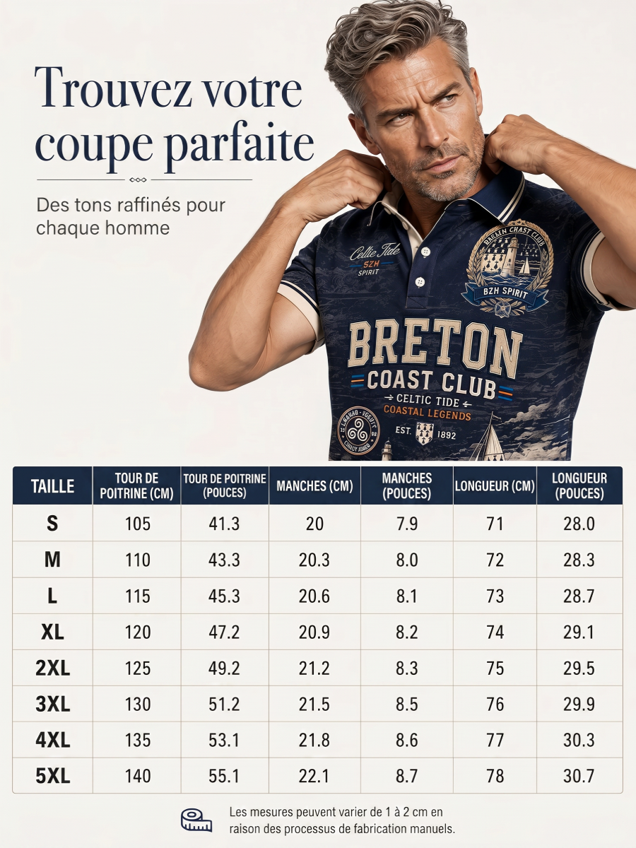 Le polo des hommes
