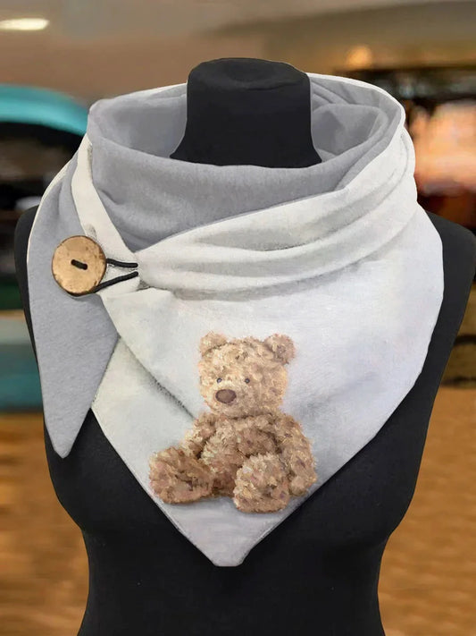 Foulard Décontracté à Imprimés Art OneSize Echarpe