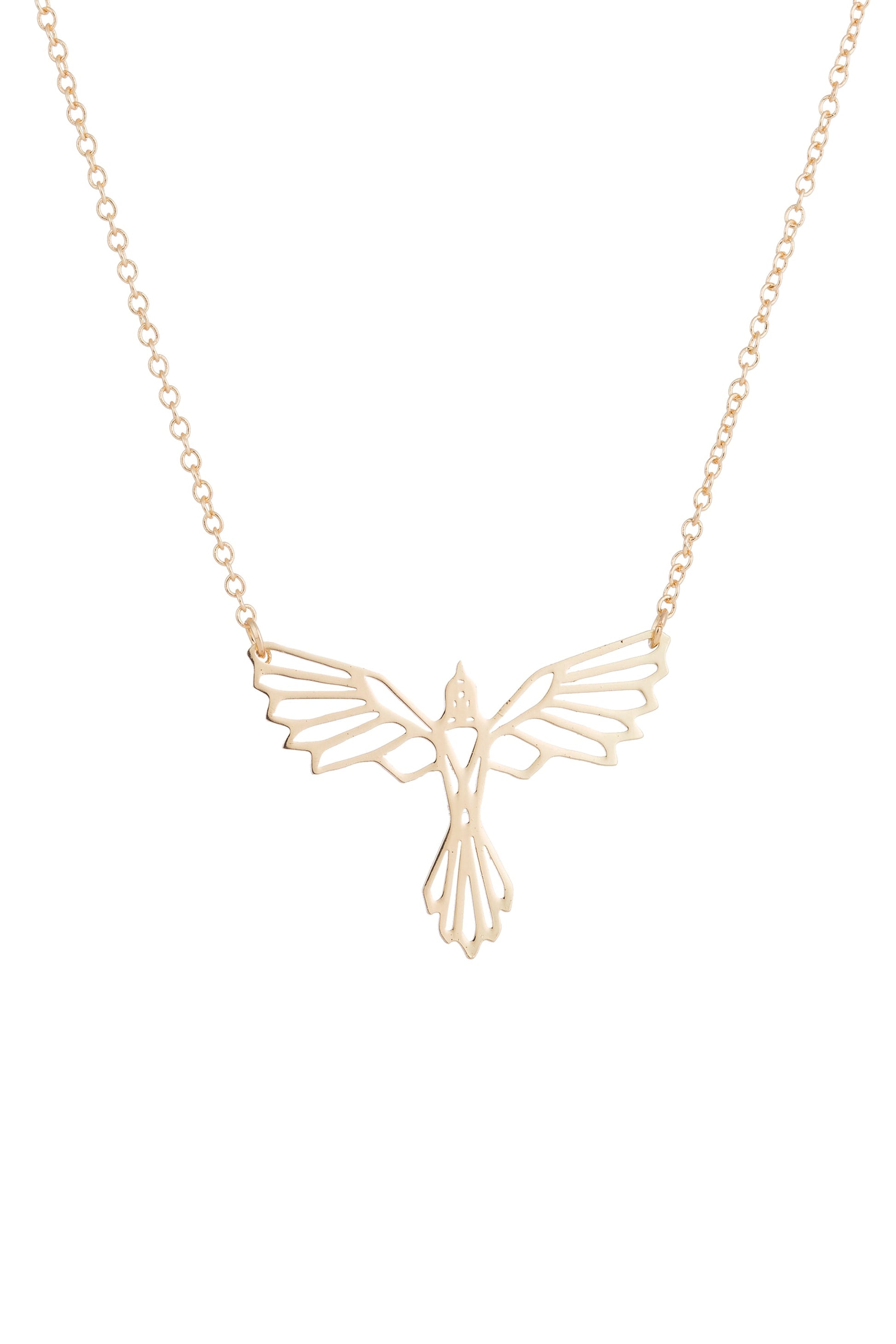 Collier Bijou d’Omoplate avec Ailes d’Animal Or Accessoires