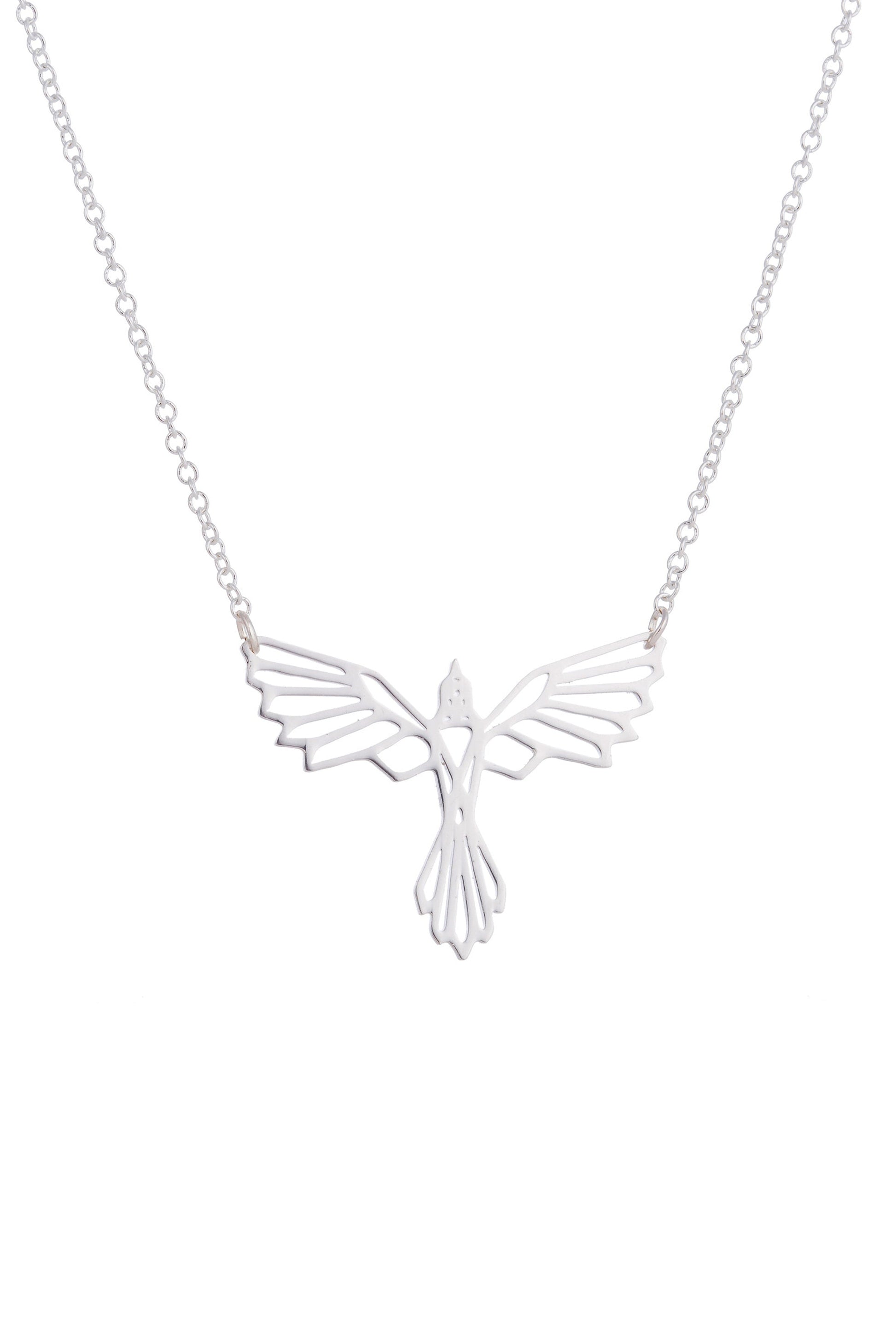 Collier Bijou d’Omoplate avec Ailes d’Animal Argent Accessoires