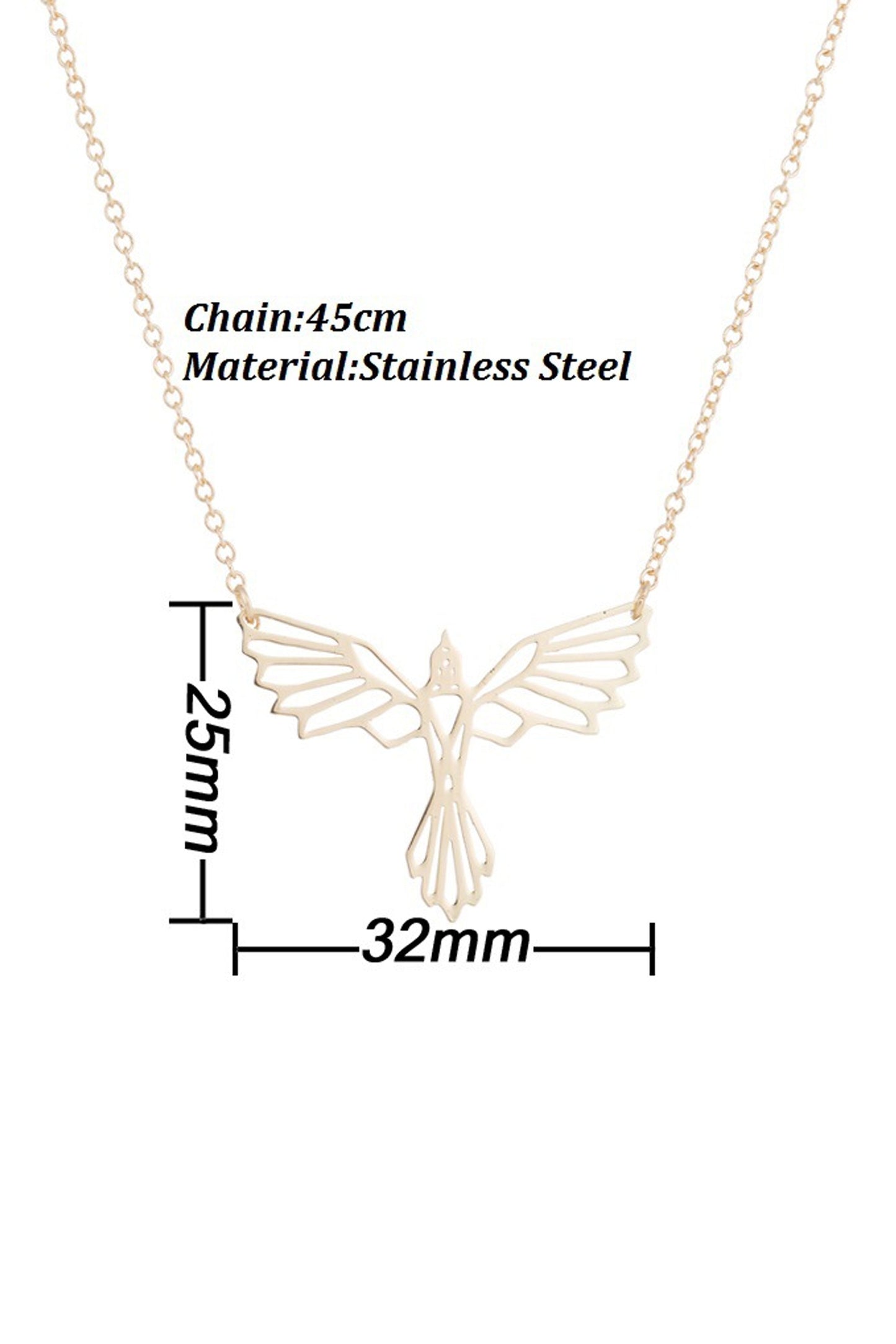 Collier Bijou d’Omoplate avec Ailes d’Animal Accessoires