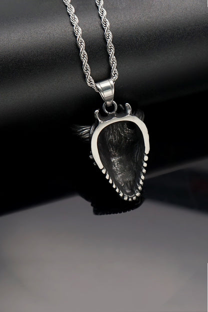 Pendentif Animal Tête de Mouton avec Crâne Personnalisé Acier Accessoires