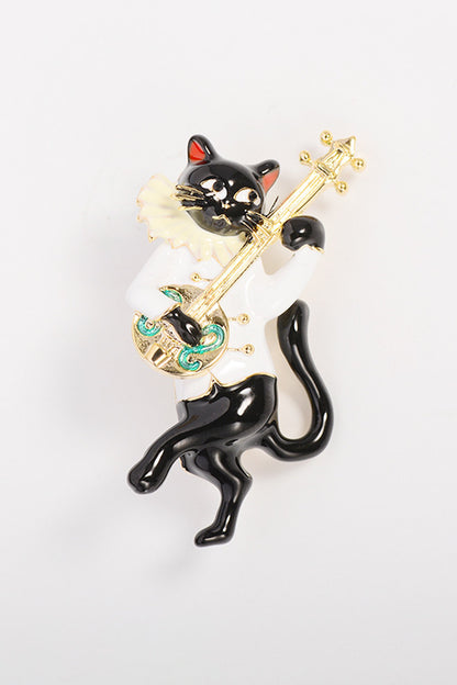 Broche Animalière Créative Chat Noir Accessoires