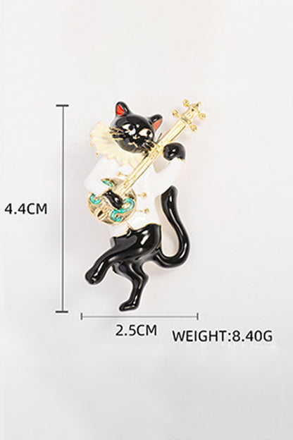 Broche Animalière Créative Chat Noir Accessoires