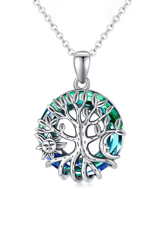 Collier avec pendentif Arbre de Vie Argent Accessoires