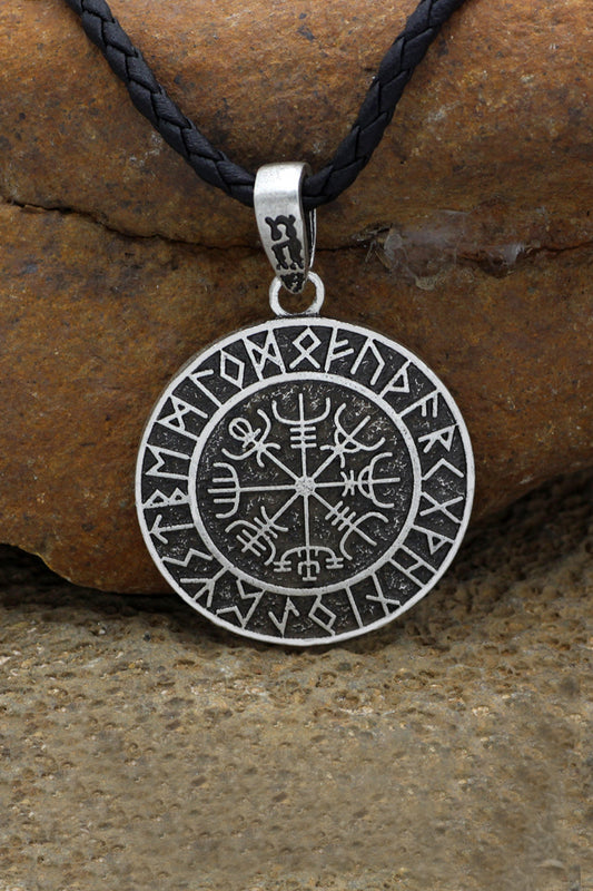 Collier Pendentif Boussole Argent Accessoires