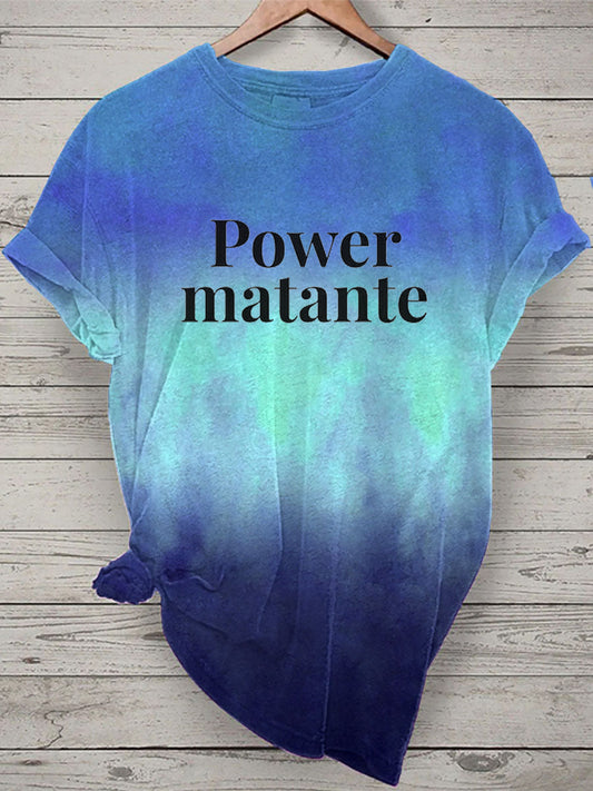 T-shirt Power matante Femme A / S