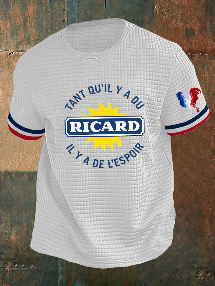 T-shirt à Manches Courtes pour Homme Blanc / S
